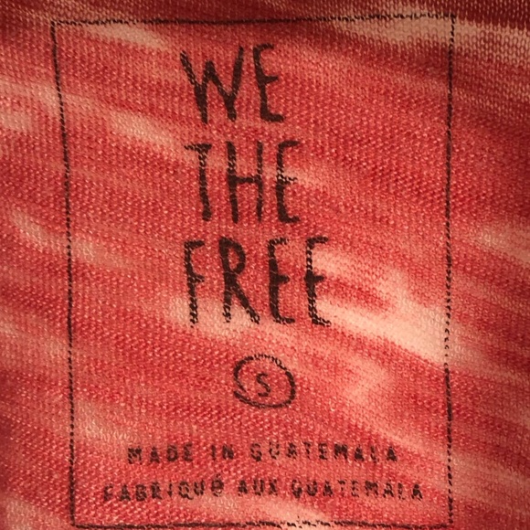 We the free free people burnout t shirt small - Picture 3 of 8